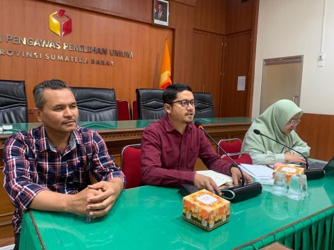 Evaluasi pelaksanaan Pendidikan Pengawas Partisipatif (P2P) Tahun 2026 di Sumatera Barat, Jumat (28/8/2026)