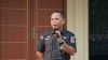 Kepala Sekretariat Bawaslu Provinsi Sumatera Barat, Rinaldi Aulia pimpinn apel pagi pada Senin (14/9/2026)