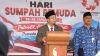 Ketua Badan Pengawas Pemilihan Umum (Bawaslu) Provinsi Sumatera Barat, Alni sampaikan amanat upacara Hari Sumpah Pemuda, Rabu. 28/10/2026